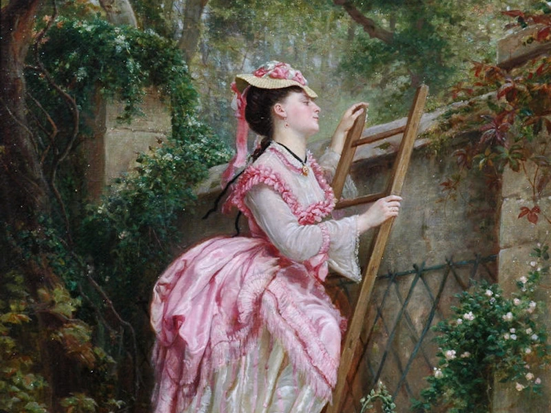 1846-Paul Dominique Philippoteaux - La spia